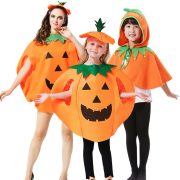 Children's Halloween Costume Pumpkin Shape Adult Stage Performance Outfit Set For Boys Girls Toddlers Nursery Performances - Image 6