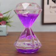 Customizable Acrylic Diamond Stress Relief Ornament Decorative Crystal Oil Drop Sand Timer Perfect Student Gift - Image 5