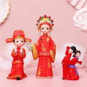 旅游景区喜庆宫廷摆件系列古风娃娃创意中国风工艺品家居装饰礼物 - Image 5