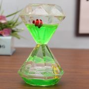 Customizable Acrylic Diamond Stress Relief Ornament Decorative Crystal Oil Drop Sand Timer Perfect Student Gift - Image 4
