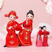 旅游景区喜庆宫廷摆件系列古风娃娃创意中国风工艺品家居装饰礼物 - Image 4