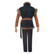 Frozen 2 Adult Stage Performance Costume As Kristoff Cosplay Halloween Play Dress Up Clothes For Adults Stage Performance - Image 6