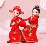 旅游景区喜庆宫廷摆件系列古风娃娃创意中国风工艺品家居装饰礼物 - Image 2