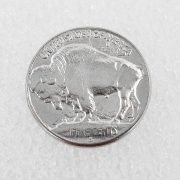 Antique Style Custom Metal Medal Badge S Version Yellow Brass Material US Buffalo Nickel Coin Commemorative Coin Silver Dollar - Image 4