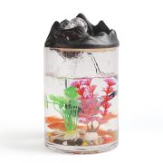 Creative Chinese Style Mountain Waterfall Fountain Ornament Small Desktop Landscape Fish Tank for Living Room Office - Image 6