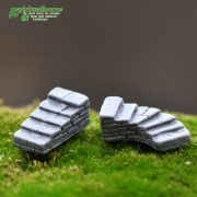 Customizable Decorative Ornaments Miniature Biodiverse Microscopic Landscape Resin Craft DIY Home Decor Small Staircase Design - Image 2