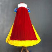 Adult Stage Performance Snow White Princess Dress Cosplay Outfit With Cape Halloween Costume Includes Skirt Support - Image 2