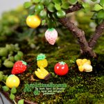Customizable Decorative Ornaments Miniature Landscape Decoration Faux Fruit Banana String Various Country Style Resin Crafts