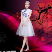 New Adult Stage Performance Costume Classical Dance Outfit Modern Folk Music Guzheng Erhu Performance Apparel - Image 3