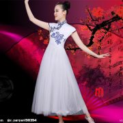 New Adult Stage Performance Costume Classical Dance Outfit Modern Folk Music Guzheng Erhu Performance Apparel - Image 4
