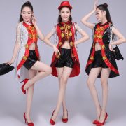 Modern Adult Stage Performance Costume Sparkling Nightclub DS Show Jazz Dance Short Women's Outfit For Performances And Events