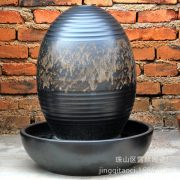Modern Ceramic Flowing Water Fountain Ornament Indoor Decorative Humidifier for Restaurant and Club Decoration - Image 2