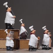 American Country Style Resin Customizable Decorative Ornament for Kitchen Restaurant Cake Shop Home Soft Decoration Chef Figure Craft Gift - Image 2