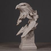 Customizable Decorative Eagle Ornament Resin Craft Business Gift Office Home Decoration Ideal for Opening Ceremony - Image 4