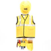 2017 New Children's Performance Costume Halloween Role-play Stage Outfit for Boys Engineer Carpenter Performance Dress-up - Image 2