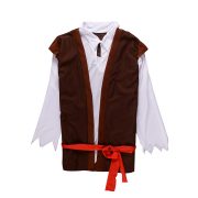 2017 New Adult Stage Performance Costume Jack Pirate Suit For Men Halloween Masquerade Ball Role Play Stage Wear Performance Dress - Image 2