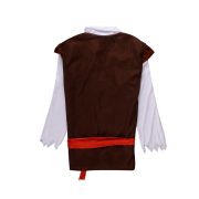 2017 New Adult Stage Performance Costume Jack Pirate Suit For Men Halloween Masquerade Ball Role Play Stage Wear Performance Dress - Image 3