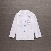 2017 New Halloween Performance Costume White Male Doctor Stage Role-playing Outfit for Children's Festival - Image 3