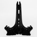 American Vintage Decorative Ornament Ceramic Plate Holder Stand Plastic Hanging Dish Frame Stylish Kitchen Dining Decoration