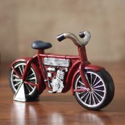 Retro Personalized Resin Bicycle Model Decorative Ornaments Customizable Home Bedroom Creative Birthday Gift