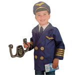 Halloween Performance Costume Navy Air Force Uniform Children's Captain Air Show Costume Adult Stage Performance Outfit