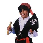 In Stock Halloween Children's Performance Costume Makeup Ball Performance Men Women Pirate Performance Outfit Adult Stage Performance Costume