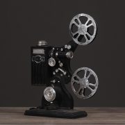 Zakka Style Customizable Retro Projector Resin Model Decorative Ornament For Clothing Store Window Props Gifts