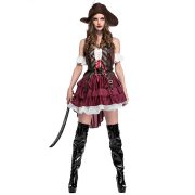 Adult Stage Performance Costume Halloween Somali Pirate Outfit Export Amazon Game Uniform Women's Fashion Theatre Apparel - Image 2