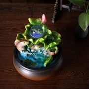 Desktop Flowing Water Fountain Ornament Creative Gift for Office and Home Decoration Wealth Attracting Living Room Decor - Image 2
