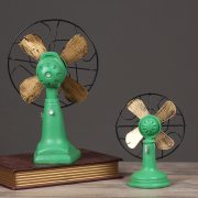 Customizable Decorative American Retro TV Cabinet Fan Model Ornaments for Clothing Stores Window Display Props Resin Crafts - Image 5