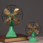 Customizable Decorative American Retro TV Cabinet Fan Model Ornaments for Clothing Stores Window Display Props Resin Crafts - Image 2