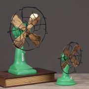 Customizable Decorative American Retro TV Cabinet Fan Model Ornaments for Clothing Stores Window Display Props Resin Crafts - Image 3