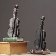 Customizable Decorative Resin Violin Model Soft Decoration Window Photography Props Club Bar Display Piece Unique Craftwork - Image 5