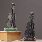 Customizable Decorative Resin Violin Model Soft Decoration Window Photography Props Club Bar Display Piece Unique Craftwork - Image 2