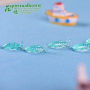 Small Spot Shark Mediterranean Style Resin Ornament Customizable Decorative Figurine for Miniature Landscape Decoration - Image 5