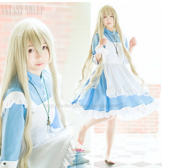 8168228628_397164713.jpg Anime Cosplay Maid Outfit Adult Stage Performance Costume Yuyan Little Plum Jasmine Women's Servant Dress 5101 - Image 1
