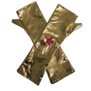 Justice League Wonder Woman Wrist Protectors Elastic Star Gloves for Adult Stage Performance Cosplay Accessories - Image 3