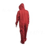 Adult Halloween Cosplay Costume Red Paper House Jester Suit for Stage Performance Dali DaLi - Image 2