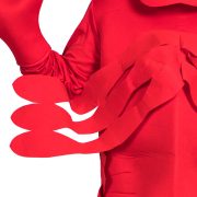 Adult Stage Performance Costume Red Sponge Food Lobster Halloween Outfit Funny Party Stage Suit Ocean Animal Composite Design - Image 4