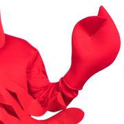 Adult Stage Performance Costume Red Sponge Food Lobster Halloween Outfit Funny Party Stage Suit Ocean Animal Composite Design - Image 5