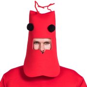 Adult Stage Performance Costume Red Sponge Food Lobster Halloween Outfit Funny Party Stage Suit Ocean Animal Composite Design - Image 3