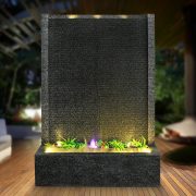 Large European Style Flowing Water Fountain Fish Pond Stand-alone Feng Shui Home Decorations Living Room Lobby Landscape Decoration