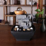 Indoor Crystal Ball Water Fountain Ornament Creative Desktop Decoration for Living Room Feng Shui Wealth Attracting Feature - Image 4