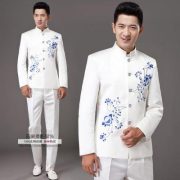 Adult Stage Performance Costume Zhongshan Suit Student Chorus Formal Wear Poem Recitation Outfit Traditional Chinese Adult Ensemble - Image 5