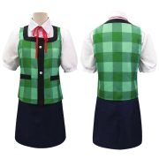 Xinboyuan Animal Friends Cosplay Costume Adult Stage Performance Checkered Shirt Set Ideal for Festival and Party Accessory - Image 6