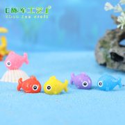 五彩鱼 地中海风格 树脂摆件 微景观摆件 创意装饰摆件 - Image 3