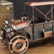 Retro Car Model Decorative Display Piece Industrial Style Living Room TV Cabinet Bar Shelf Custom Metal Medal Badge Craft - Image 5