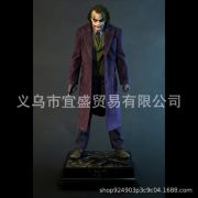 Customizable Dark Knight Joker Role-playing Halloween Resin Ornament Design Decorative Craftwork Tree Decoration Gift