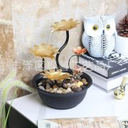 Simplified Desktop Living Room Tea Table Wealth Attracting Flowing Water Fountain Ornament Perfect Housewarming Gift - Image 3