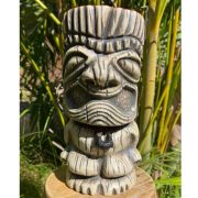 Customizable Decorative Resin Ornaments I复活岛石像 I Outdoor Craftwork I Miniature Green Plant Potted I Ancient Tribal Statue I Simplistic Design - Image 3